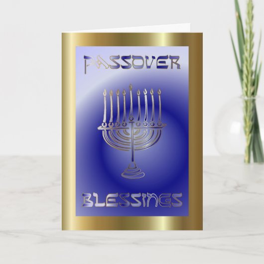 Pesach Pascha Joodse feestdag Kaart (Voorkant)