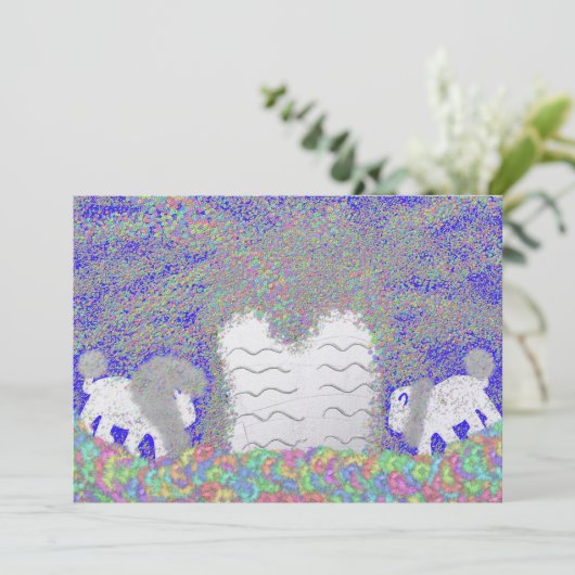 Pesach Pascha Leeuw van Juda Feestdagenkaart (Staand voorkant)