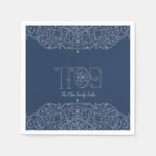 Pesach Pesach Gepersonaliseerd servetten (Voorkant)