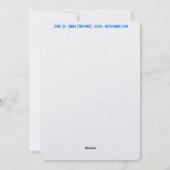 Pesach Pesach Seder tafel met dieren Feestdagenkaart (Achterkant)