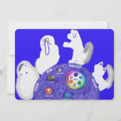 Pesach Pesach Seder tafel met dieren Feestdagenkaart (Voorkant)