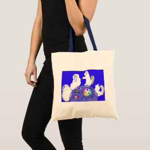 Pesach Pesach Seder tafel met dieren Tote Bag