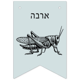 Pesach Plagen voor Seder Vlaggetjes