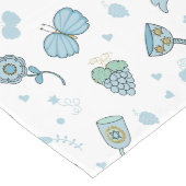 Pesach Runner Licht Luchtig & Whimsical 2 Lange Tafelloper (Hoek)
