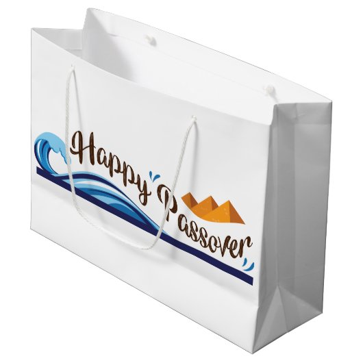 Pesach-scheiding van het Zee Groot Cadeauzakje (Voorkant Gekanteld)