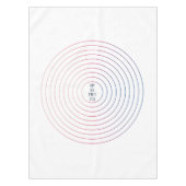 Pesach Seder Volgend jaar in Jeruzalem Tafelkleed (Voorkant)