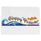 Pesach Splitsing Van De Zee Groot Cadeauzakje (Achterkant)