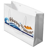 Pesach Splitsing Van De Zee Groot Cadeauzakje (Voorkant Gekanteld)