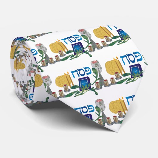 Pesach Stropdas (Opgerold)