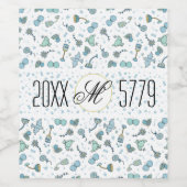 Pesach Wijnflesje Label Whimsical Seder Time Wijn Etiket (Enkel label)