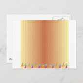 Pesah scene briefkaart (Voorkant / Achterkant)