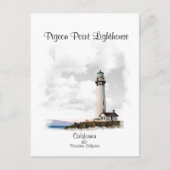 PESCADERO POINT VUURTOREN - BRIEFKAART (Voorkant)