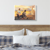 Pescador de hombres canvas afdruk (Insitu (Slaapkamer))