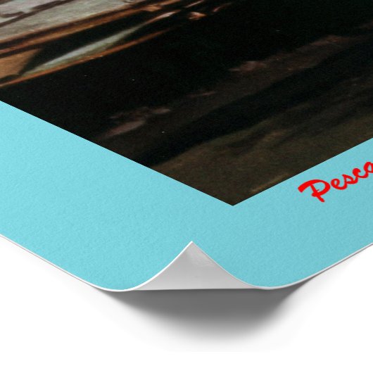 Pescando/Gevist Poster (Hoek)