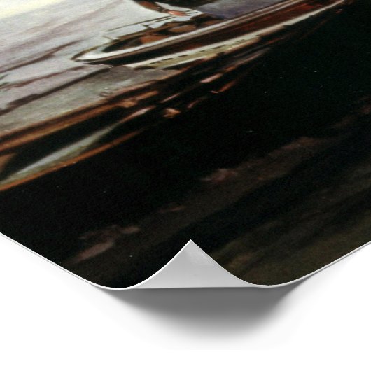 Pescando/Gevist Poster (Hoek)