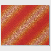 Pescara Fire Red Yellow Cadeaupapier (Vlak)