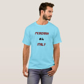 Pescara, Italiaanse scooter T-shirt (Voorkant volledig)