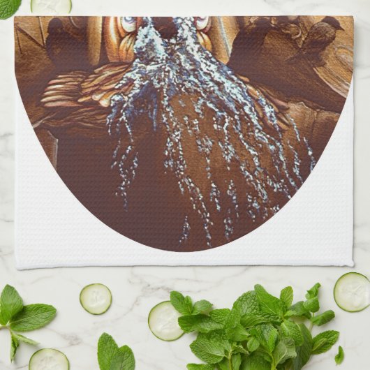 Pesce Theedoek (Gevouwen)