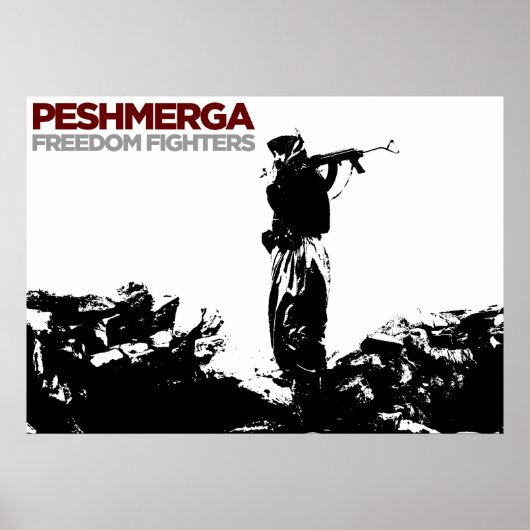 Peshmerga Poster 1 (Voorkant)