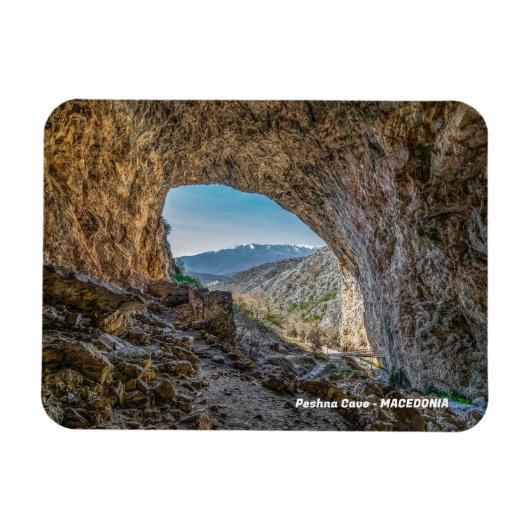 Peshna Cave - MACEDONIA Magnet Magneet (Horizontaal)