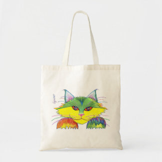 PESKY CAT copyright 2003 SylviART canvas tas
