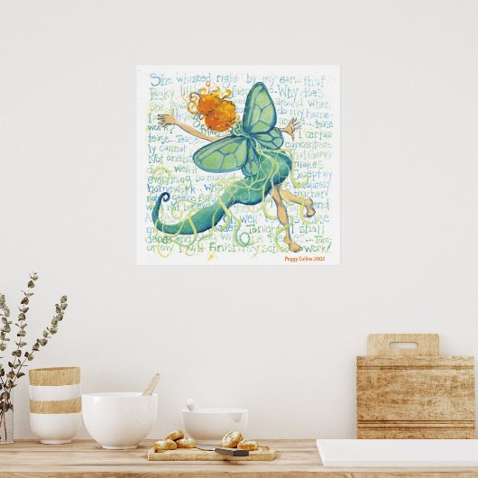 Pesky Faerie Poster (Keuken)