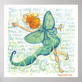 Pesky Faerie Poster