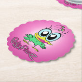 Pesky Pizzazz-Onderzetters Kartonnen Onderzetters (Gekanteld)