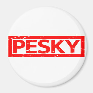 Pesky Stamp Magneet
