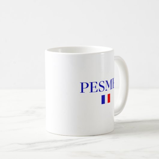 PESMES France Koffiemok (Voorkant rechts)