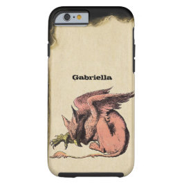 Pesonalized Alice in Wonderland iPhone iPhone 16 Pro Hoesje