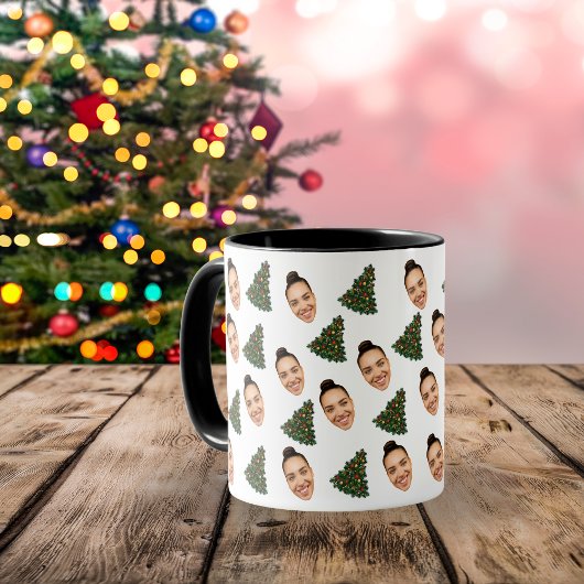 Pesonalized Christmas Mug with Your Face  Mok