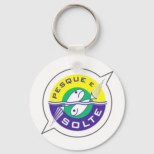 Pesque e Solte Sleutelhanger (Voorkant)