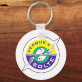 Pesque e Solte Sleutelhanger (Voorkant)