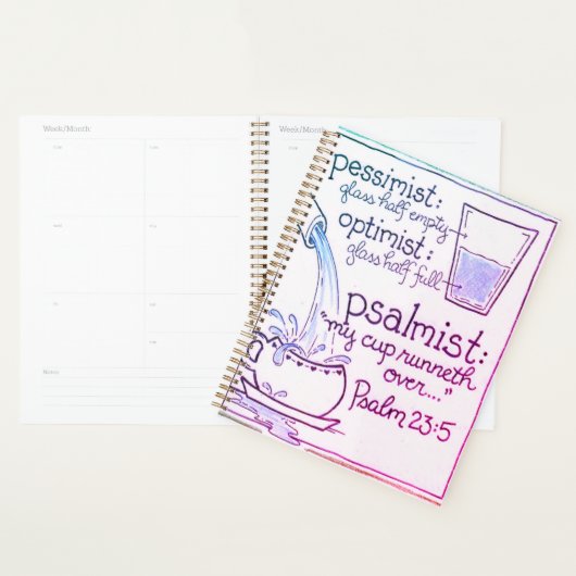 pessimistisch/optimistisch notitieboek (Display)