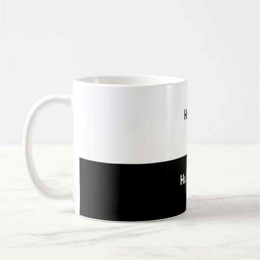 Pessimistische/Optimistische Cup Koffiemok (Links)