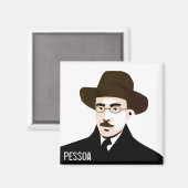 Pessoa Magneet (Voorkant / Achterkant)