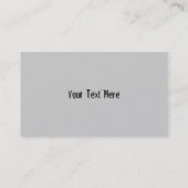 PEST-BESTURING: Eekhoorn in PENCIL: ZAAK Visitekaartje (Achterkant)