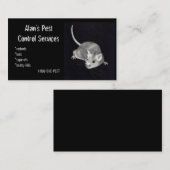 PEST-BESTURING: MUIS IN PENCIL: ZAAK VISITEKAARTJE (Voorkant / Achterkant)