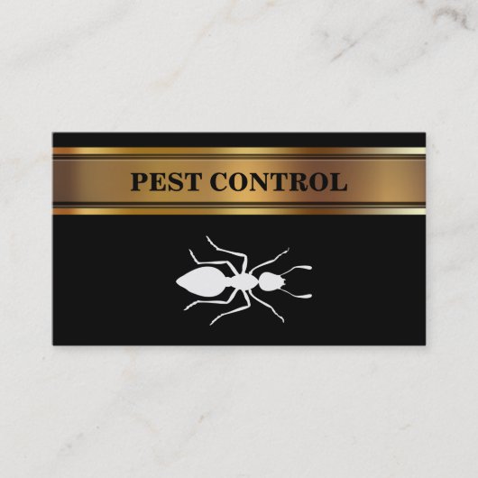 Pest Contol Visitekaartjes (Voorkant)