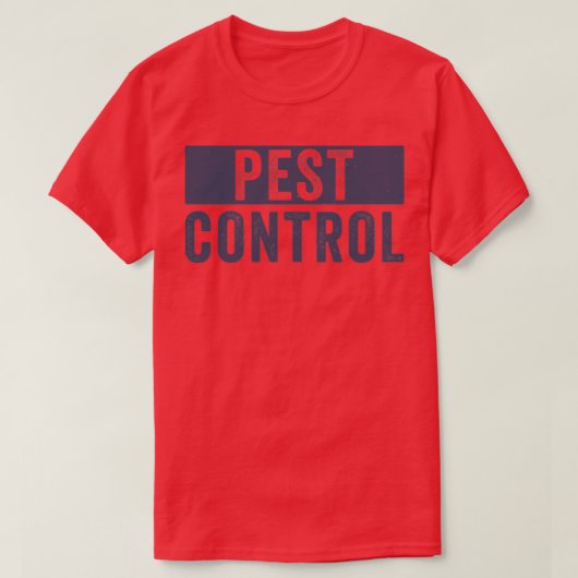 Pest Control Bug Exterminator Halloween Costume1 T-shirt (Design voorkant)