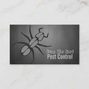 Pest Control, bugs Visitekaartje