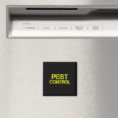 Pest Control Exterminator Halloween Costume Magneet (Insitu (Vaatwasser))
