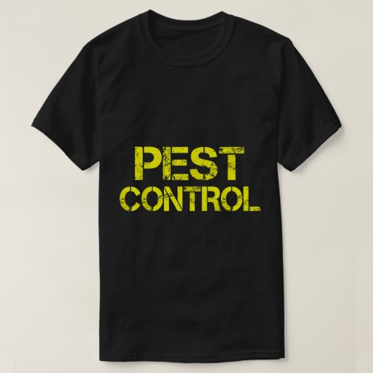 Pest Control Exterminator Halloween Costume  T-shirt (Design voorkant)