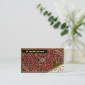 Pest Control Exterminator - Heb je bugs? Perzisch Visitekaartje (Staand voorkant)