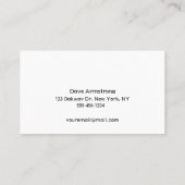 Pest Control Exterminator Service Visitekaartje (Achterkant)