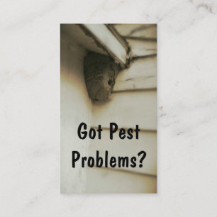 Pest Control Exterminator Visitekaartje