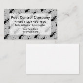 Pest Control Extermining Service Visitekaartje (Voorkant / Achterkant)