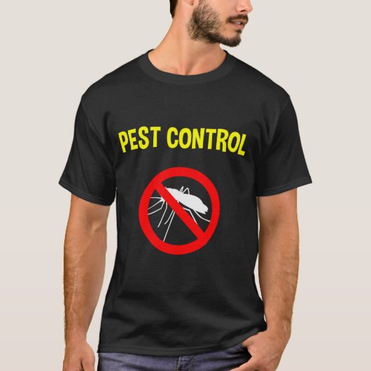 Pest Control Funny Halloween Costume Exterminator  T-shirt (Voorkant)
