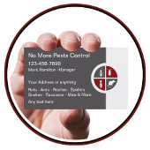 Pest Control Modern Extermining Visitekaartjes